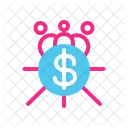Crowdfunding Platform Digital Funding Online Campaign Icon