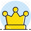 Crown New Year King Icon