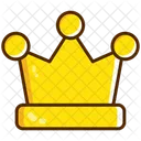 Crown New Year King Icon