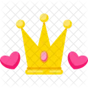 Crown Queen Royalty Icon