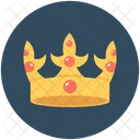 Crown Headgear Gold Icon