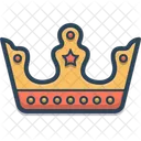 Crown Queen King Icon
