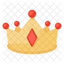 Crown Headpiece Headgear Icon