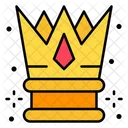 Crown King Royalty Icon