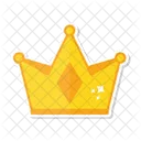Crown Gold Royal Icon
