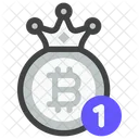 Crown Coin King Icon