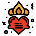 Crown Heart Love Icon