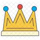 Crown King Decorations Icon