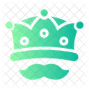 Crown King Monarchy Icon