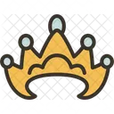 Crown Tiara Crystal Icon