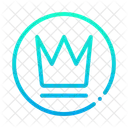 Crown Premium King Icon