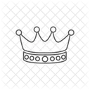 Crown Icon Linear Style Icon