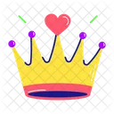 Heart Crown Crown Art Royal Crown Icon