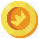 Crown Coin  Icon