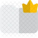 Crown Folder Crown King Icon