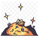 Crown gold treasure  Icon