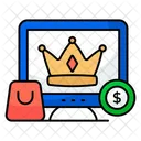 Crown Headwear Headgear Icon