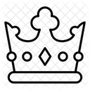 Crown Studded King Icon