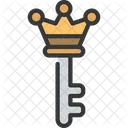 Crown Key Key Security Icon
