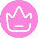 Crown Line Fashion Queen Icon