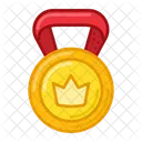 Crown Medal Prize Icon