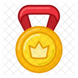 Crown medal  Icon
