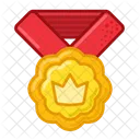 Crown Medal Prize Icon