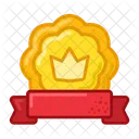 Crown Medal Prize Icon