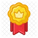 Crown Medal Prize Icon