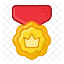 Crown Medal Prize Icon