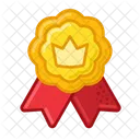 Crown Medal Prize Icon