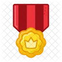 Crown Medal Prize Icon