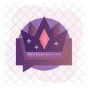 Crown Message  Icon