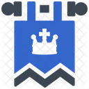 Pennant Royal King Icon