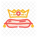 Crown Pillow Heraldic Icon