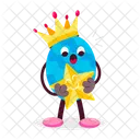 Crown Emoji Crown Smiley Winner Crown Icon