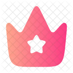 Crown Star  Icon