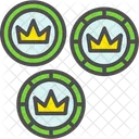 Crown Token Game Token Gamefi Icon