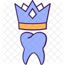 Crown with teeth  Icon