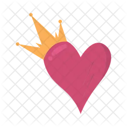 Crowned heart  Icon