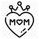 Crowned Heart  Icon