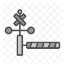 Cruce de Ferrocarril  Icono