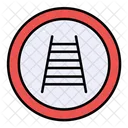 Tren Barrera Senalizacion Icono