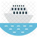 Crucero Barco Barco Icono