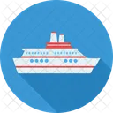 Cruise Boat Ocean Icon