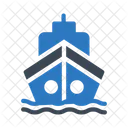 Cruise Boat Ship Icon