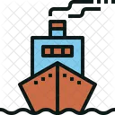 Cruise Ship Transportation Icon
