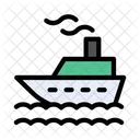 Cruise Ship Transport Icon