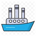 Cruise Boat Ship Icon