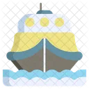 Cruise Ship Sea Icon